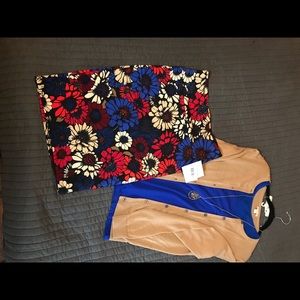 NWT LuLaRoe Gorgeous Floral Cassie Size Small (45)